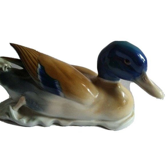 Vintage Metzler and Ortloff German Mallard Duck Po - Picture 3 of 8